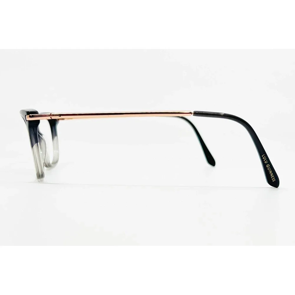 Vera Bradley Eyeglasses Womens Black Gray Ombre Cat Eye Frames 52-16-135